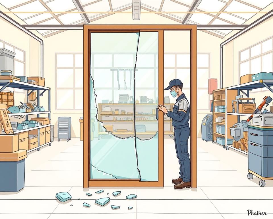 double pane glass repair